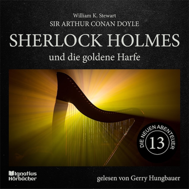Buchcover für Sherlock Holmes und die goldene Harfe (Die neuen Abenteuer, Folge 13)