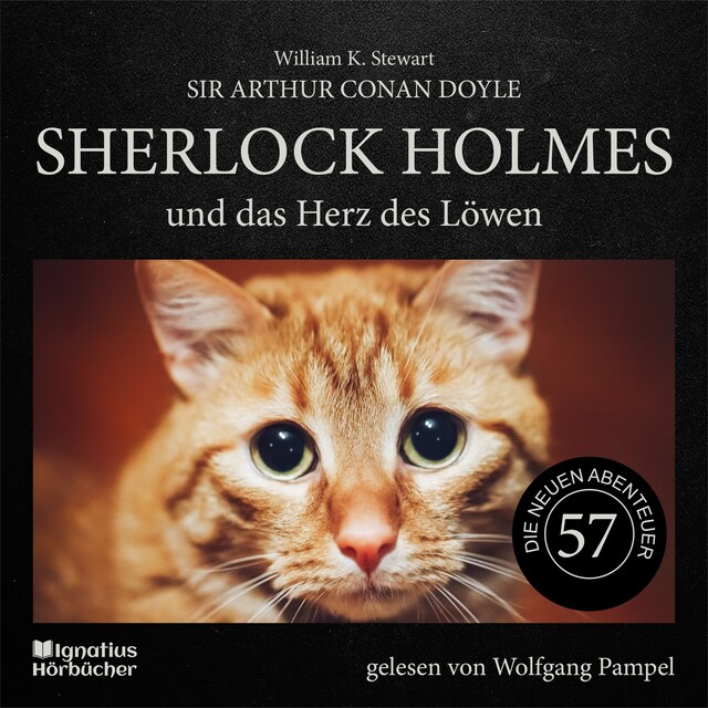 Kirjankansi teokselle Sherlock Holmes und das Herz des Löwen (Die neuen Abenteuer, Folge 57)