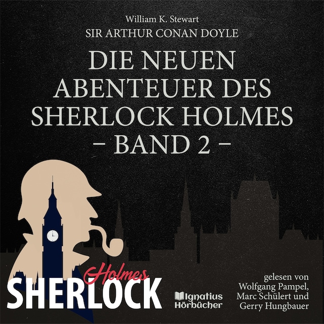 Kirjankansi teokselle Die neuen Abenteuer des Sherlock Holmes (Band 2)