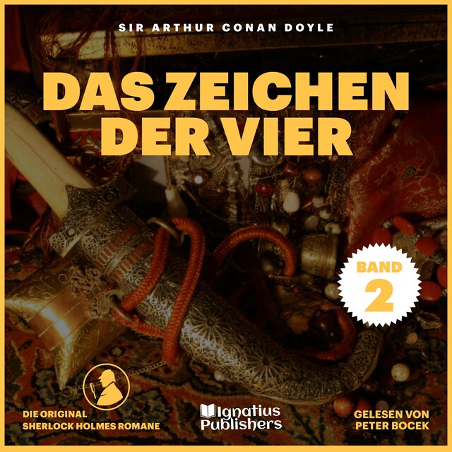 Copertina del libro per Das Zeichen der Vier