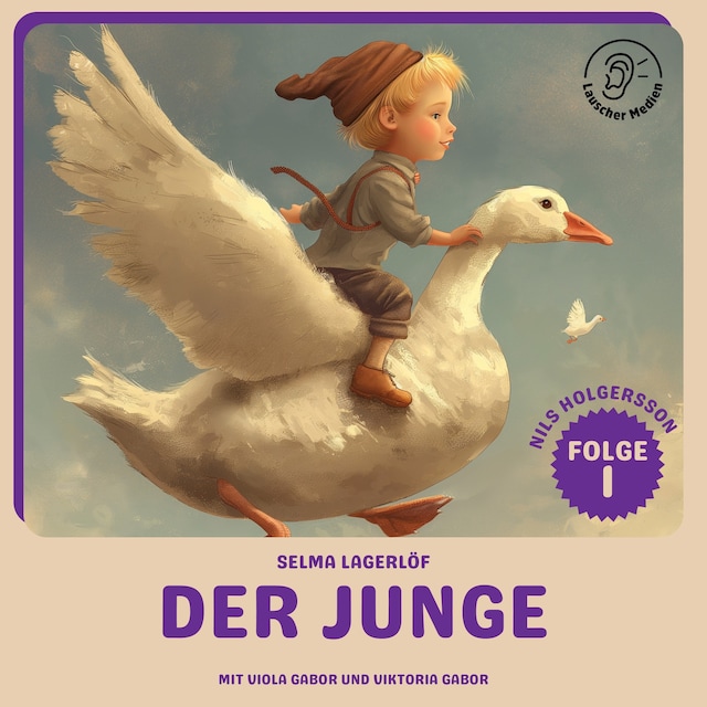 Portada de libro para Der Junge (Nils Holgersson, Folge 1)
