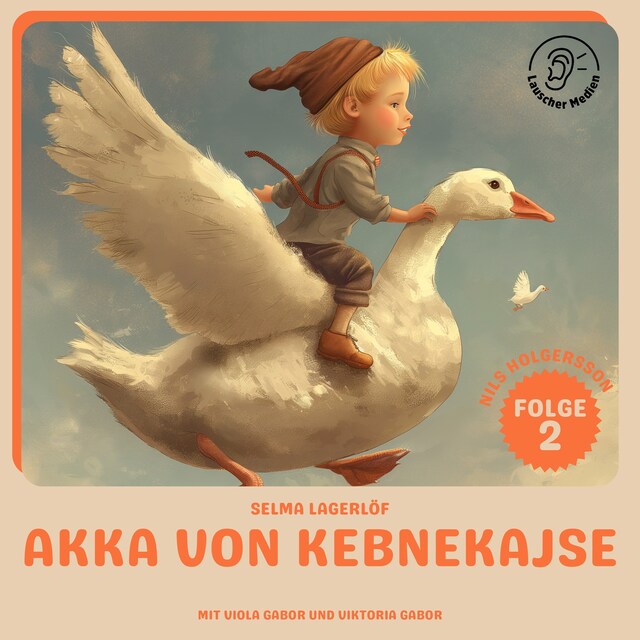 Boekomslag van Akka von Kebnekajse (Nils Holgersson, Folge 2)