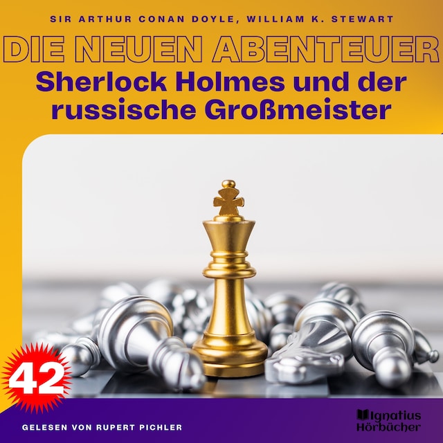 Buchcover für Sherlock Holmes und der russische Großmeister (Die neuen Abenteuer, Folge 42)