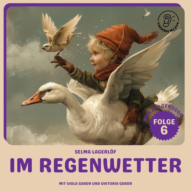 Portada de libro para Im Regenwetter (Nils Holgersson, Folge 6)