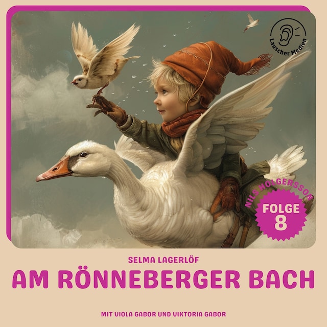Couverture de livre pour Am Rönneberger Bach (Nils Holgersson, Folge 8)