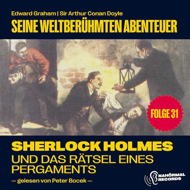 Bokomslag för Sherlock Holmes und das Rätsel eines Pergaments (Seine weltberühmten Abenteuer, Folge 31)