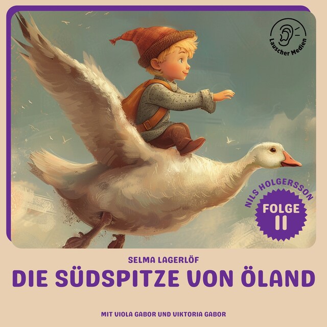 Copertina del libro per Die Südspitze von Öland (Nils Holgersson, Folge 11)