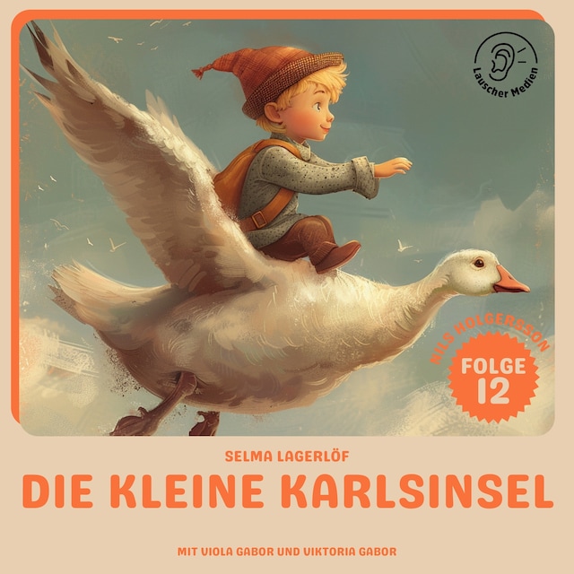Boekomslag van Die kleine Karlsinsel (Nils Holgersson, Folge 12)