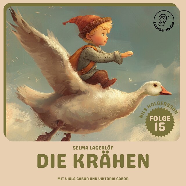 Book cover for Die Krähen (Nils Holgersson, Folge 15)