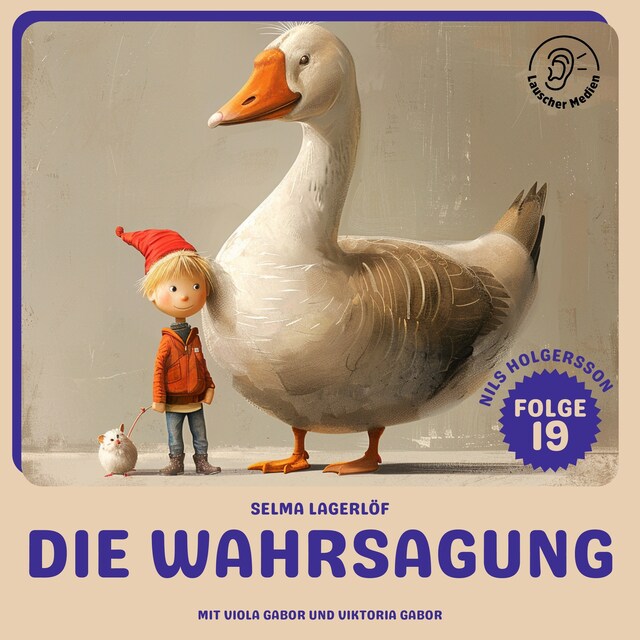 Copertina del libro per Die Wahrsagung (Nils Holgersson, Folge 19)