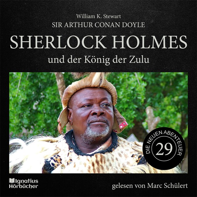 Boekomslag van Sherlock Holmes und der König der Zulu (Die neuen Abenteuer, Folge 29)