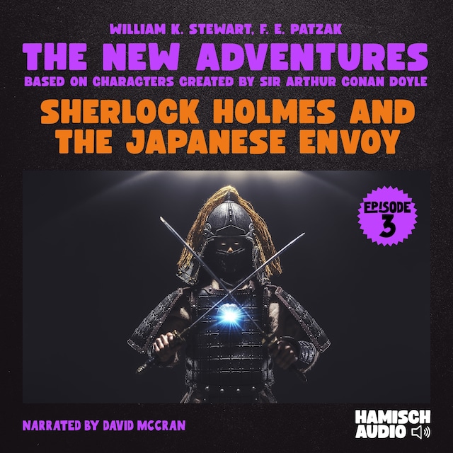 Couverture de livre pour Sherlock Holmes and the Japanese Envoy (The New Adventures, Episode 3)