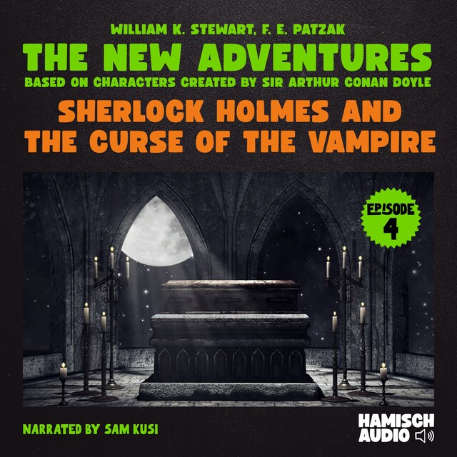 Okładka książki dla Sherlock Holmes and the Curse of the Vampire (The New Adventures, Episode 4)