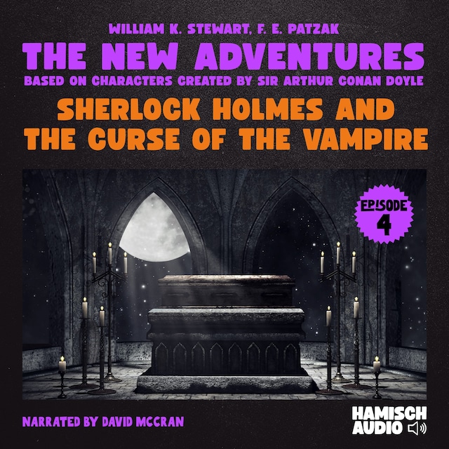 Couverture de livre pour Sherlock Holmes and the Curse of the Vampire (The New Adventures, Episode 4)