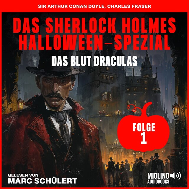 Buchcover für Das Sherlock Holmes Halloween-Spezial (Das Blut Draculas, Folge 1)