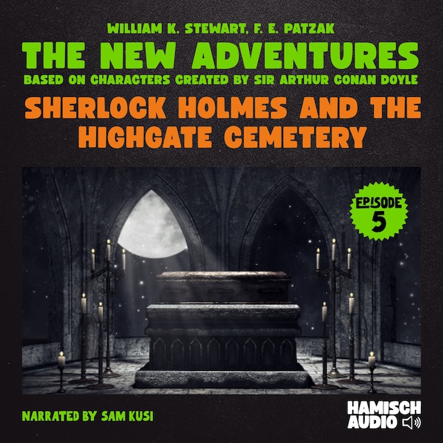 Book cover for Sherlock Holmes and the Highgate Cemetery (The New Adventures, Episode 5)