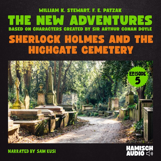 Book cover for Sherlock Holmes and the Highgate Cemetery (The New Adventures, Episode 5)