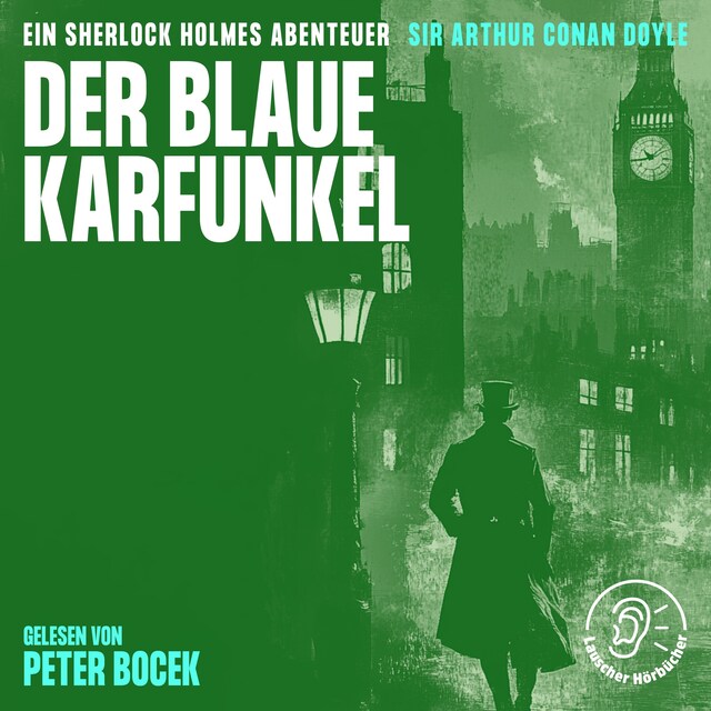 Couverture de livre pour Der Blaue Karfunkel