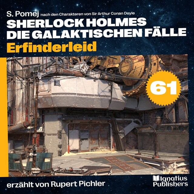 Book cover for Erfinderleid (Sherlock Holmes - Die galaktischen Fälle, Folge 61)