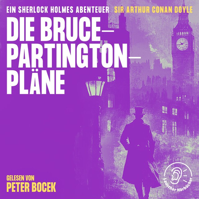 Boekomslag van Die Bruce-Partington-Pläne