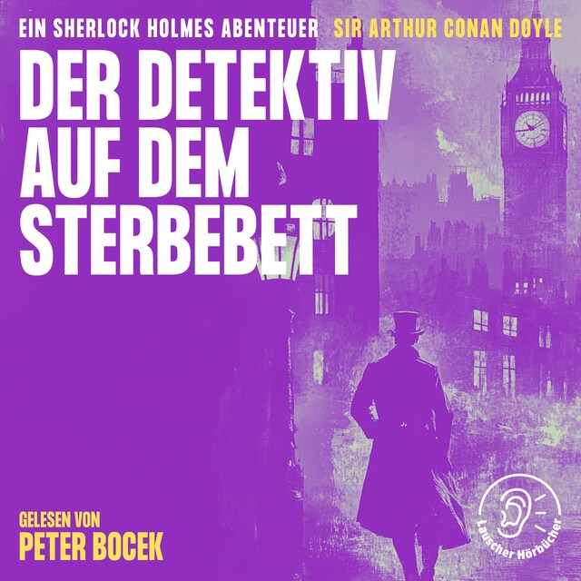 Portada de libro para Der Detektiv auf dem Sterbebett