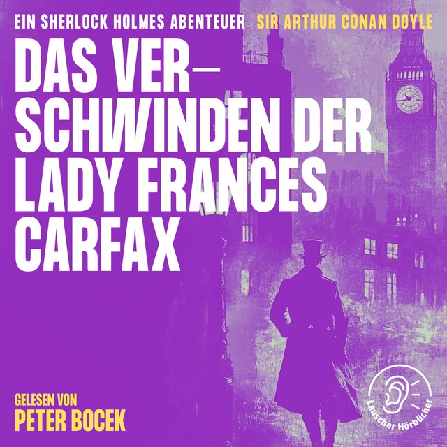 Couverture de livre pour Das Verschwinden der Lady Frances Carfax