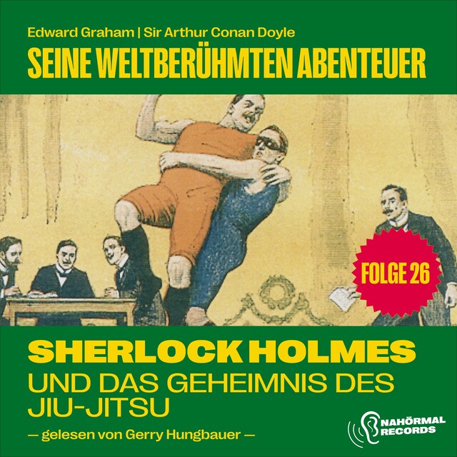 Kirjankansi teokselle Sherlock Holmes und das Geheimnis des Jiu-Jitsu (Seine weltberühmten Abenteuer, Folge 26)