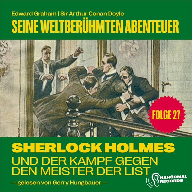 Buchcover für Sherlock Holmes und der Kampf gegen den Meister der List (Seine weltberühmten Abenteuer, Folge 27)