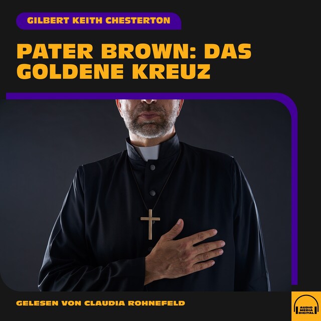 Boekomslag van Pater Brown: Das goldene Kreuz