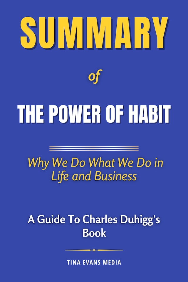 Book cover for Summary of The Power of Habit