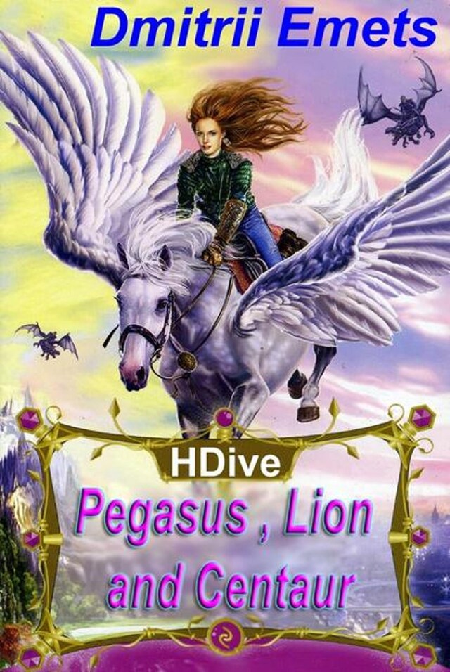 Buchcover für Pegasus, Lion, and Centaur