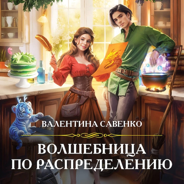 Book cover for Волшебница по распределению