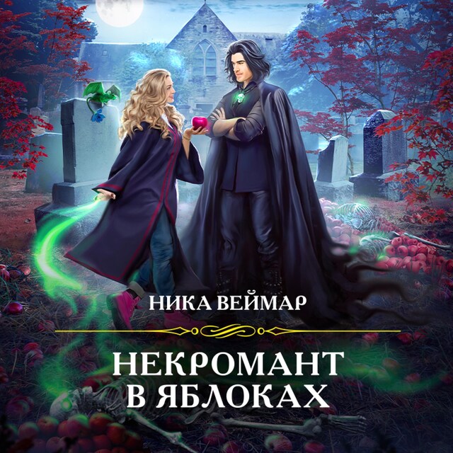 Book cover for Некромант в яблоках