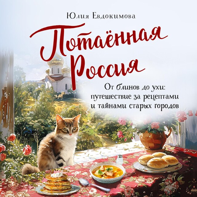 Couverture de livre pour Потаённая Россия. От блинов до ухи: путешествие за рецептами и тайнами старых городов