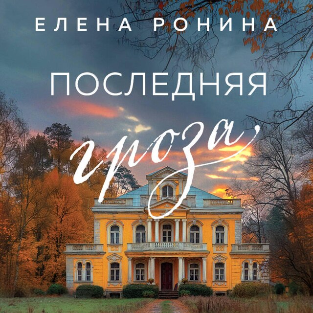 Couverture de livre pour Последняя гроза