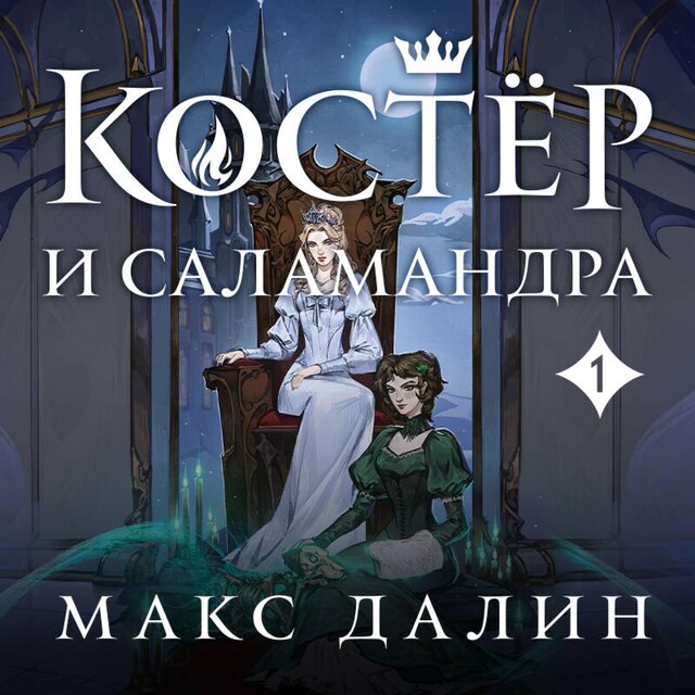 Book cover for Костер и Саламандра