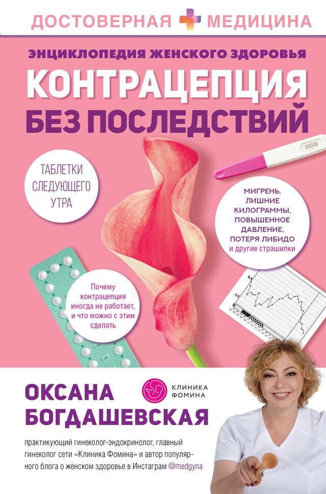 Book cover for Энциклопедия женского здоровья. Контрацепция без последствий