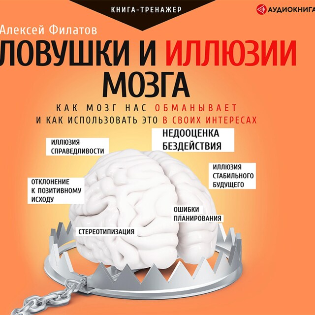 Kirjankansi teokselle Ловушки и иллюзии мозга. Как мозг нас обманывает и как использовать это в своих интересах