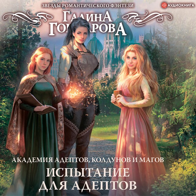 Portada de libro para Академия адептов, колдунов и магов. Испытание для адептов