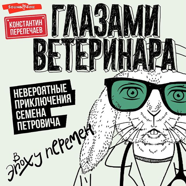 Kirjankansi teokselle Глазами ветеринара. Невероятные приключения ветеринарного врача в эпоху перемен