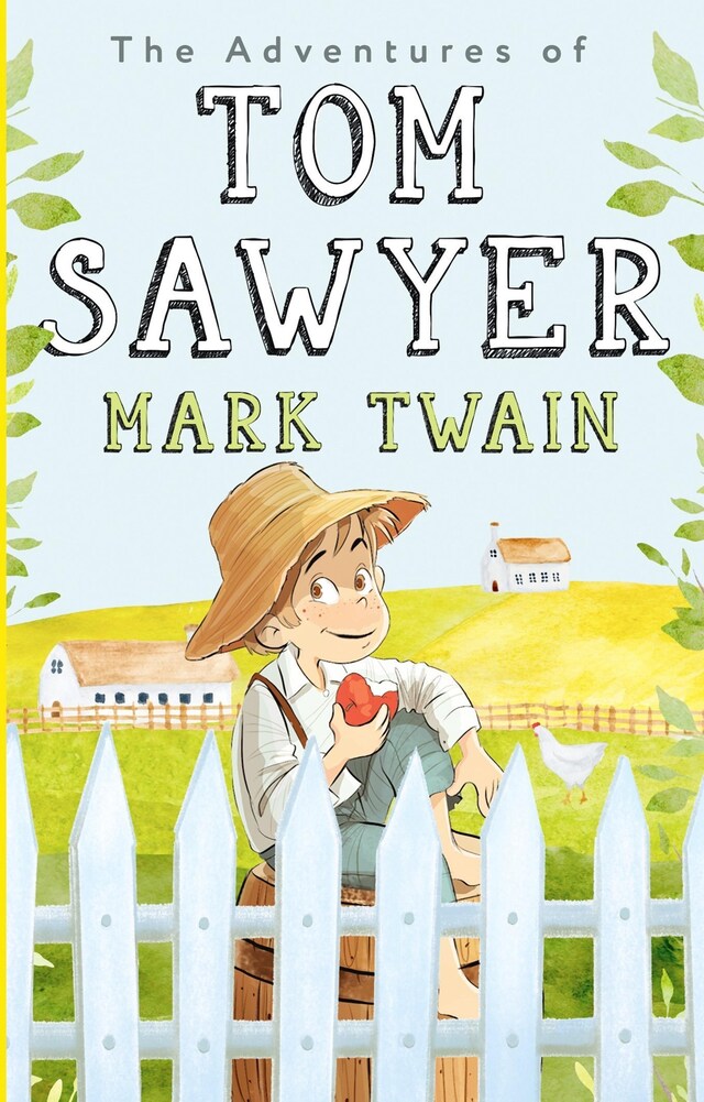 Book cover for The Adventures of Tom Sawyer