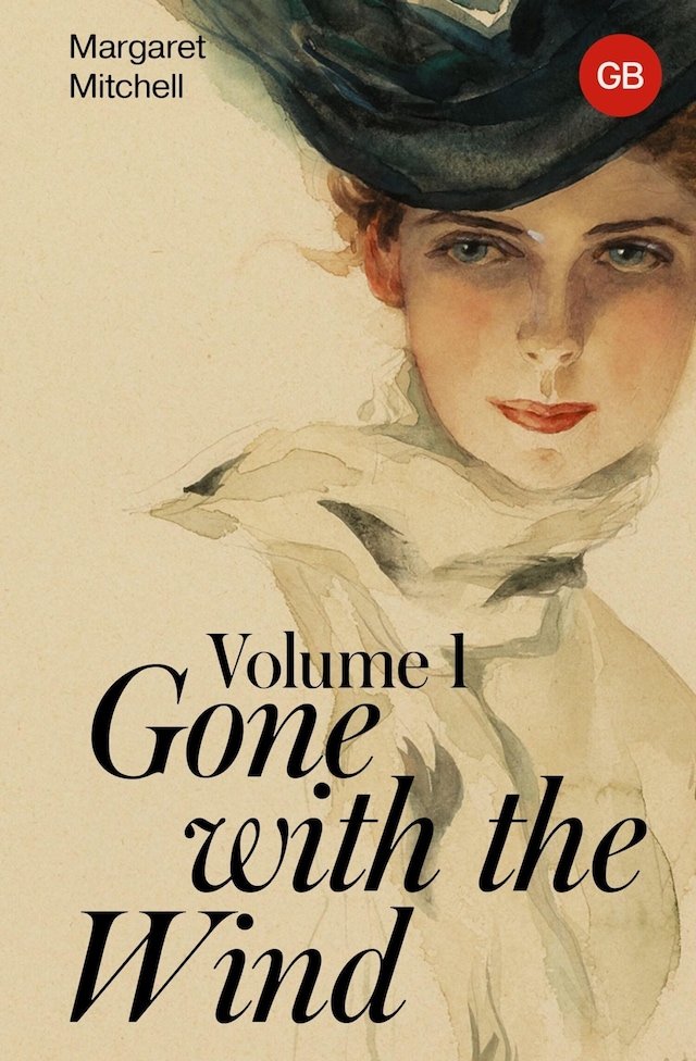 Book cover for Gone with the Wind. Volume 1