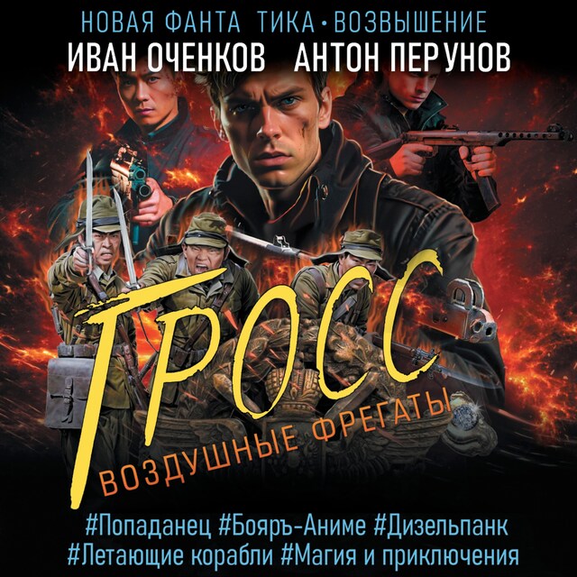 Couverture de livre pour Воздушные фрегаты. Гросс