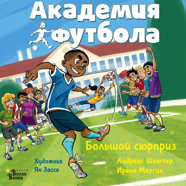 Book cover for Академия футбола. Большой сюрприз