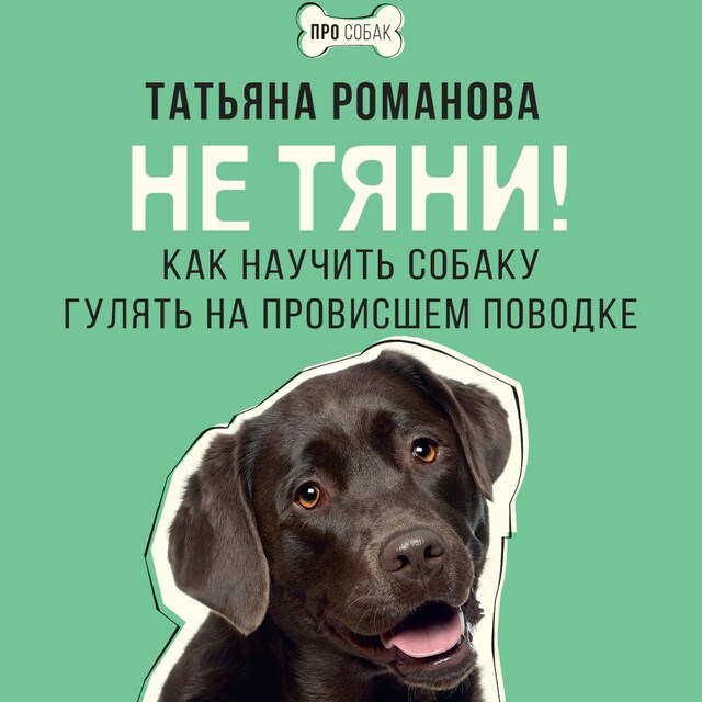 Book cover for Не тяни! Как научить собаку гулять на провисшем поводке