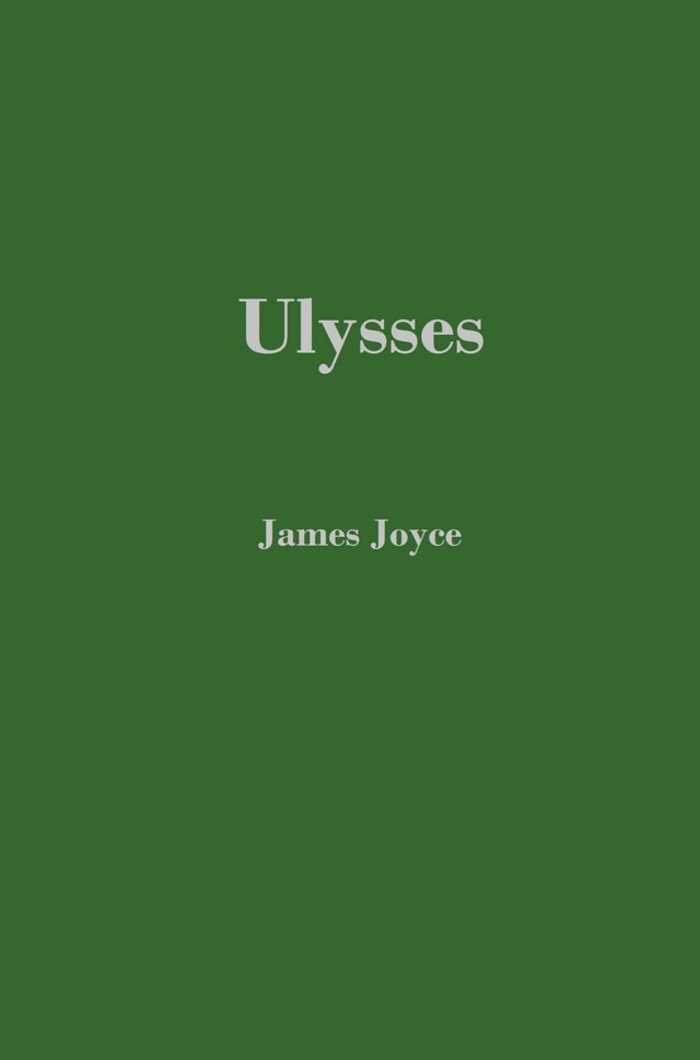 Ulysses Book cover for Ulysses