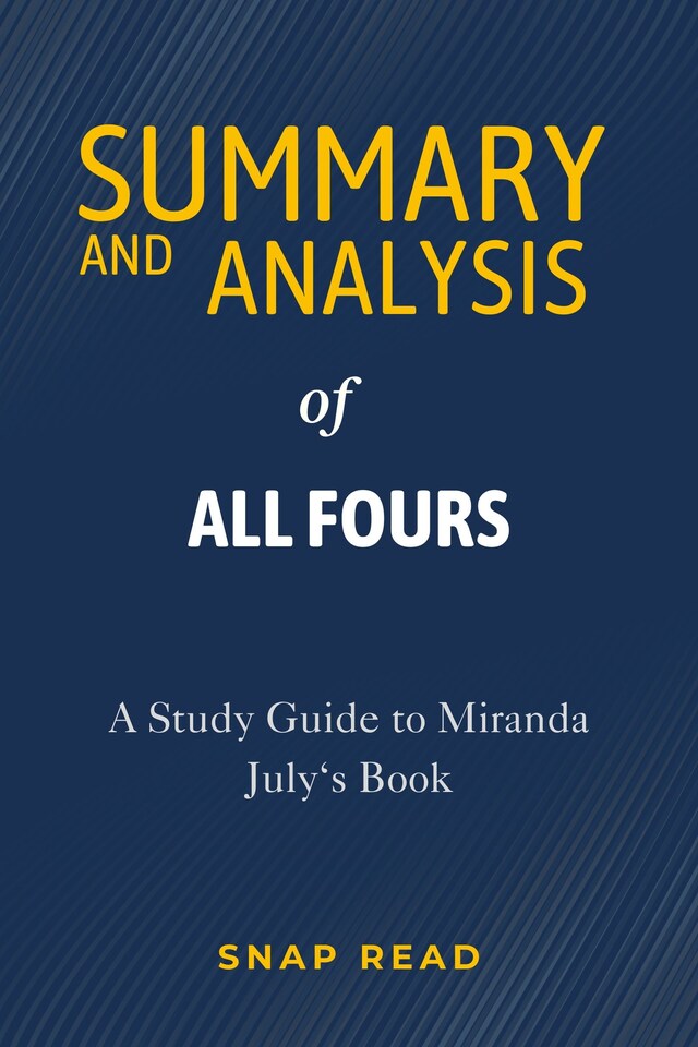 Buchcover für Summary and Analysis of All Fours