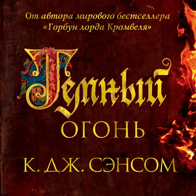 Buchcover für Темный огонь
