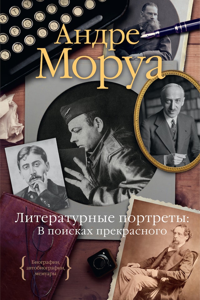 Book cover for Литературные портреты. В поисках прекрасного