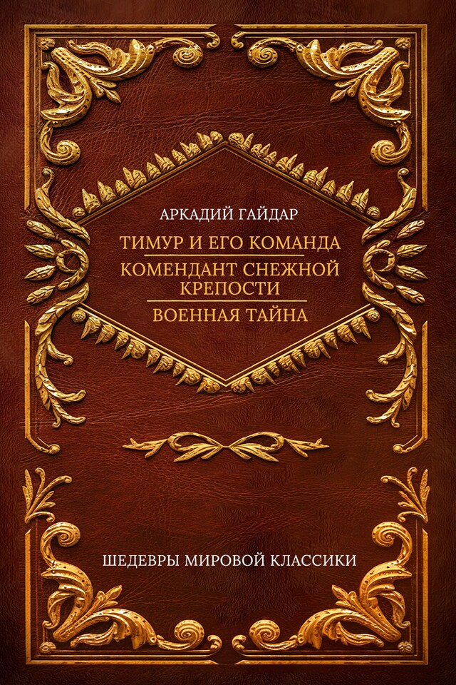 Book cover for Тимур и его команда; Комендант снежной крепости; Военная тайна